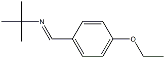 2-Propanamine,N-[(4-ethoxyphenyl)methylene]-2-methyl-(9CI) Struktur