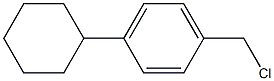 1-(chloromethyl)-4-cyclohexylbenzene Struktur