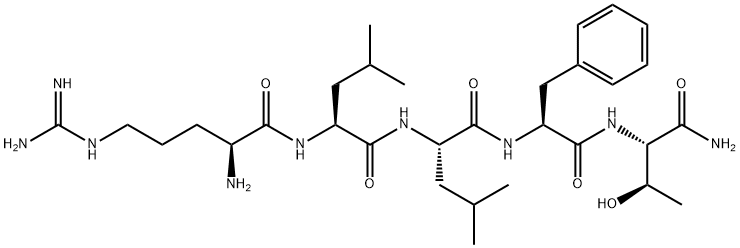 RLLFT-NH2 Struktur