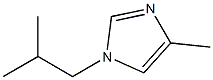 1H-Imidazole,4-methyl-1-(2-methylpropyl)-(9CI) Struktur