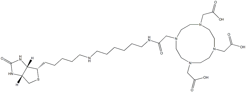 Cabiotraxetan Struktur