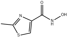 4-Thiazolecarboxamide,N-hydroxy-2-methyl-(9CI) Struktur