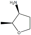 L-threo-Pentitol,3-amino-1,4-anhydro-2,3,5-trideoxy-(9CI) Struktur