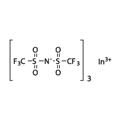 Indium(III) tris(trifluoromethanesulfonimide) Struktur