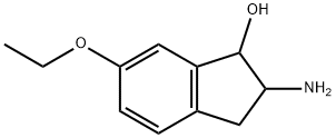 1H-Inden-1-ol,2-amino-6-ethoxy-2,3-dihydro-(9CI) Struktur