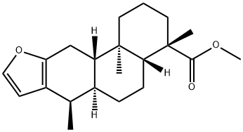 Methyl vouacapenate Struktur