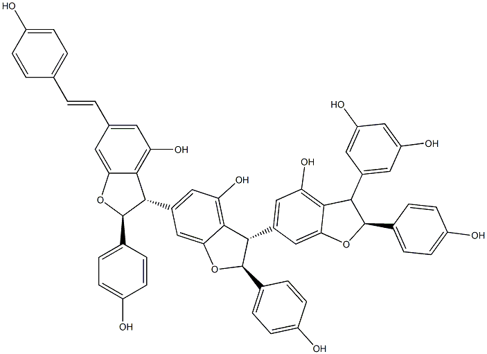 Gnemonol B Struktur