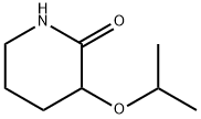 2-Piperidinone,3-(1-methylethoxy)-(9CI) Struktur