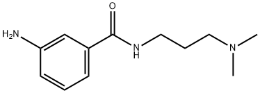 3-amino-N-[3-(dimethylamino)propyl]benzamide Struktur