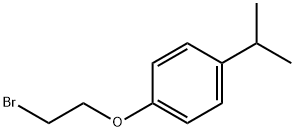 1-(2-bromoethoxy)-4-isopropylbenzene Struktur