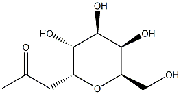 D-glycero-L-gluco-2-Nonulose, 4,8-anhydro-1,3-dideoxy- (9CI) Struktur