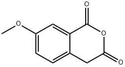 1H-2-Benzopyran-1,3(4H)-dione,7-methoxy-(9CI) Struktur