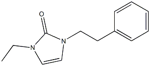 2H-Imidazol-2-one,1-ethyl-1,3-dihydro-3-(2-phenylethyl)-(9CI) Struktur