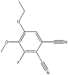 1,2-Benzenedicarbonitrile,5-ethoxy-3-fluoro-4-methoxy-(9CI) Struktur