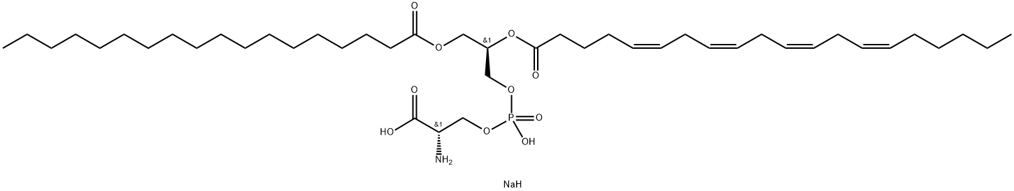 PS(18:0/20:4(5Z,8Z,11Z,14Z)) Struktur