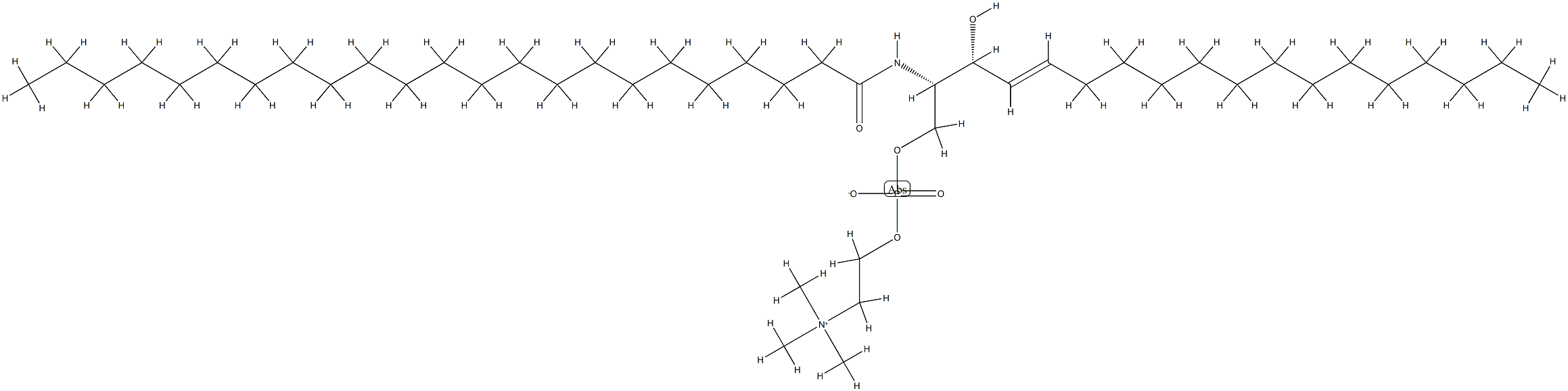 SphingoMyelin (Milk, Bovine) Struktur