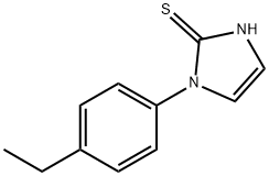 2H-Imidazole-2-thione,1-(4-ethylphenyl)-1,3-dihydro-(9CI) Struktur