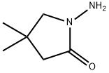 2-Pyrrolidinone,1-amino-4,4-dimethyl-(9CI) Struktur