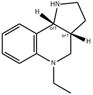 1H-Pyrrolo[3,2-c]quinoline,5-ethyl-2,3,3a,4,5,9b-hexahydro-,(3aR,9bR)-rel-(9CI) Struktur