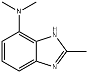 1H-Benzimidazol-4-amine,N,N,2-trimethyl-(9CI) Struktur