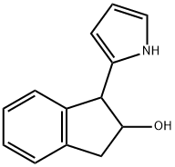 1H-Inden-2-ol,2,3-dihydro-1-(1H-pyrrol-2-yl)-(9CI) Struktur