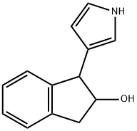 1H-Inden-2-ol,2,3-dihydro-1-(1H-pyrrol-3-yl)-(9CI) Struktur