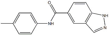 1H-Indazole-5-carboxamide,N-(4-methylphenyl)-(9CI) Struktur