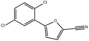 5-(2 5-DICHLOROPHENYL)-2-FURONITRILE  9& Struktur