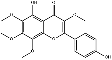 Calycopterin Struktur