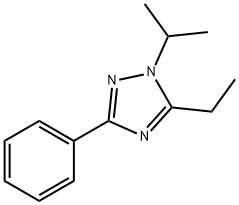 1H-1,2,4-Triazole,5-ethyl-1-(1-methylethyl)-3-phenyl-(9CI) Struktur