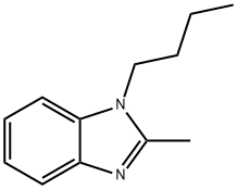 1H-Benzimidazole,1-butyl-2-methyl-(9CI) Struktur