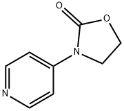 2-Oxazolidinone,3-(4-pyridinyl)-(9CI) Struktur