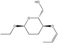 alpha-D-erythro-Hexopyranoside,ethyl2,3-dideoxy-4-O-(1Z)-1-propenyl-(9CI) Struktur