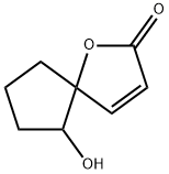 1-Oxaspiro[4.4]non-3-en-2-one,6-hydroxy-(9CI) Struktur