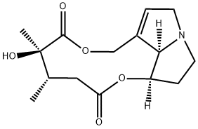 (13S)-12-Hydroxy-14-deethylidenecrotalanan-11,15-dione Struktur