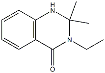 4(1H)-Quinazolinone,3-ethyl-2,3-dihydro-2,2-dimethyl-(9CI) Struktur