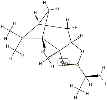 (R)-BoroAla-(+)-Pinanediol Struktur