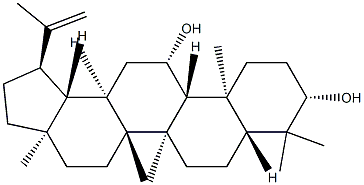 Lup-20(29)-ene-3β,11β-diol Struktur