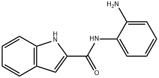 1H-Indole-2-carboxamide,N-(2-aminophenyl)-(9CI) Struktur