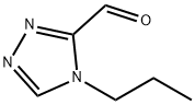 4H-1,2,4-Triazole-3-carboxaldehyde,4-propyl-(9CI) Struktur