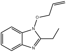 1H-Benzimidazole,2-ethyl-1-(2-propenyloxy)-(9CI) Struktur