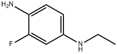 1,4-Benzenediamine,N4-ethyl-2-fluoro-(9CI) Struktur