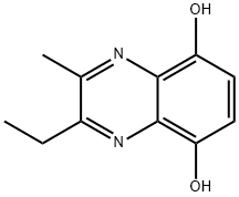 5,8-Quinoxalinediol,2-ethyl-3-methyl-(9CI) Struktur