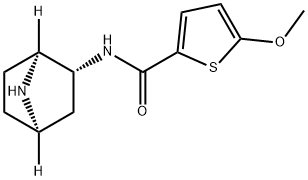 2-Thiophenecarboxamide,N-(1S,2R,4R)-7-azabicyclo[2.2.1]hept-2-yl-5- Struktur