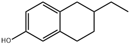 2-Naphthalenol,6-ethyl-5,6,7,8-tetrahydro-(9CI) Struktur