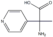 4-Pyridineaceticacid,alpha-amino-alpha-methyl-(9CI) Struktur