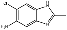 1H-Benzimidazol-5-amine,6-chloro-2-methyl-(9CI) Struktur