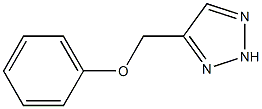 1H-1,2,3-Triazole,4-(phenoxymethyl)-(9CI) Struktur