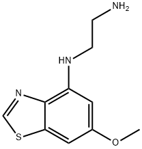 1,2-Ethanediamine,N-(6-methoxy-4-benzothiazolyl)-(9CI) Struktur