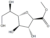 D-glycero-L-manno-Heptonic acid, 2,5-anhydro-, methyl ester (9CI) Struktur